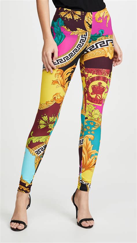 versace leggings set sale|versace jeans skinny legging.